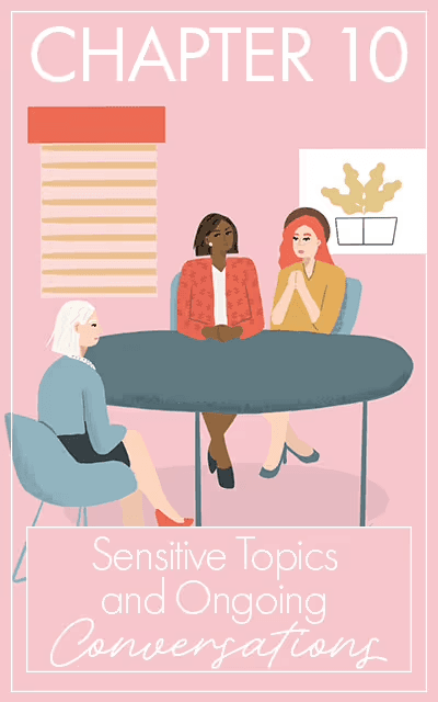 Sensitive Topics and Ongoing Conversations